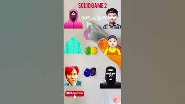 Squid game satisfying mixing Guess the mixed color #colormixing #satisfying #squidgame2 #relaxing