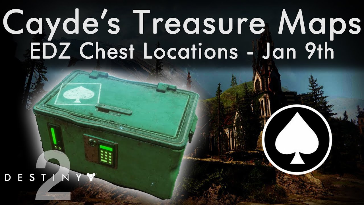 Destiny 2 - Caydes Stash Locations - Jan 9th - EDZ