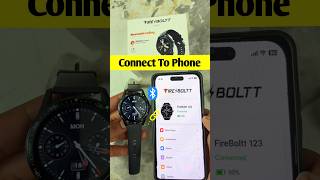 fire boltt talk smartwatch connect to phone #fireboltt