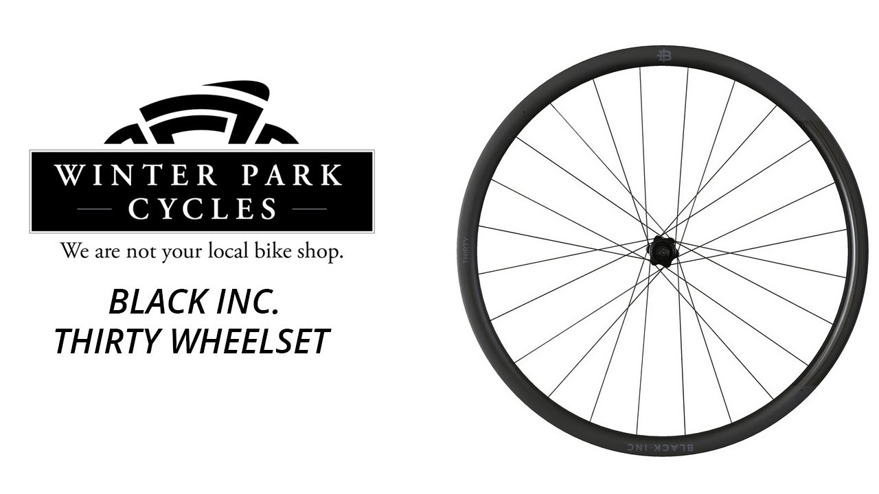 The All New, Black Inc. Thirty Wheelset!