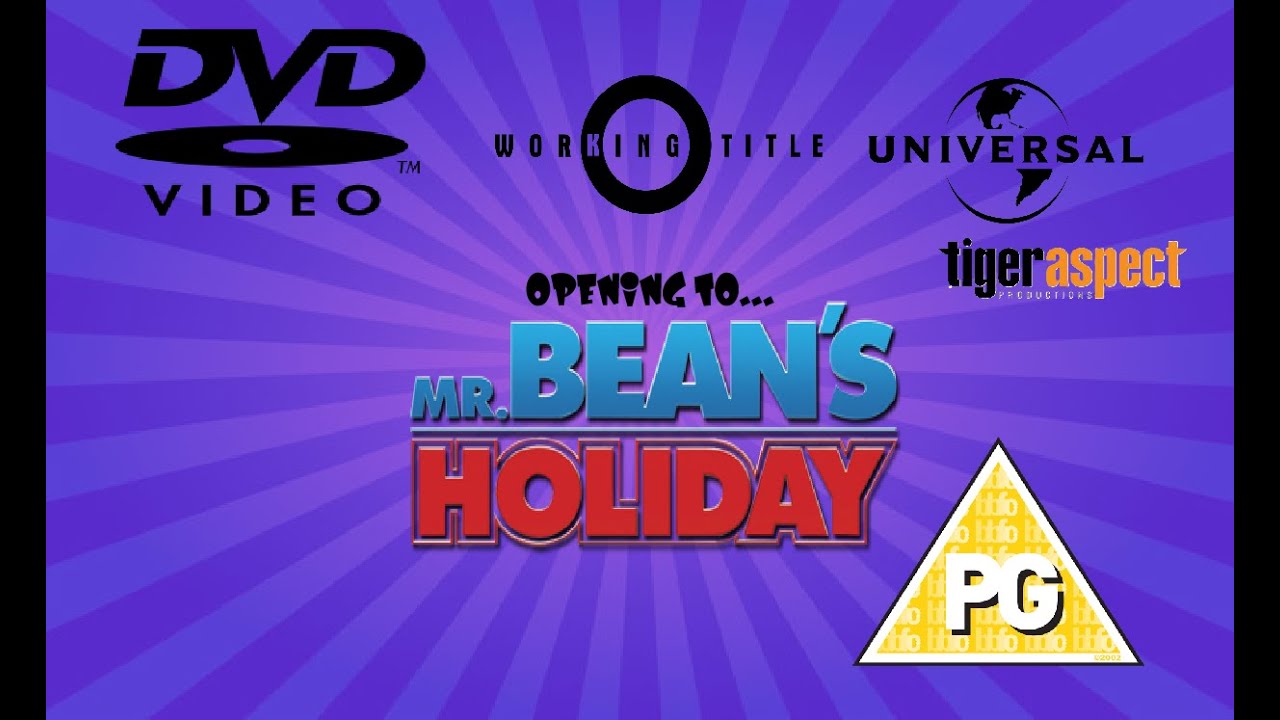 Opening to Mr Bean’s Holiday 2007 UK DVD
