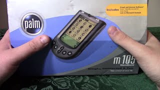 Palm m105 PDA Review