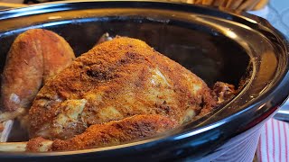 Slow Cooker Turkey EASY | Tender & Juicy Turkey! #cooking
