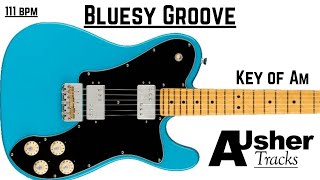 Vignette de la vidéo "Bluesy Groove Guitar Backing Track Jam in A minor"