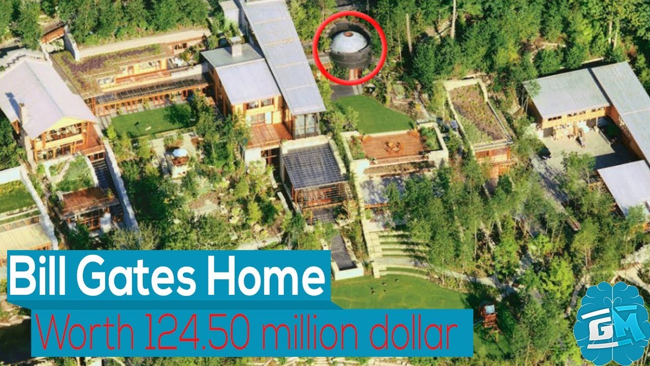 virtual tour bill gates house