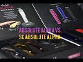 Unboxing absolute alpha vs sc absolute alpha