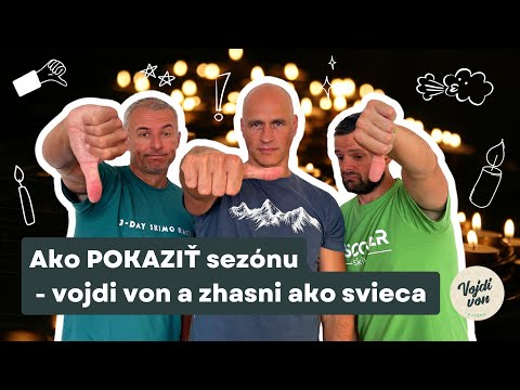 Ako (ne)POKAZIŤ sezónu - vojdi von a zhasni ako svieca