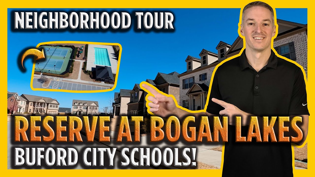 The Reserve At Bogan Lakes Neighborhood Tour Buford GA Buford City