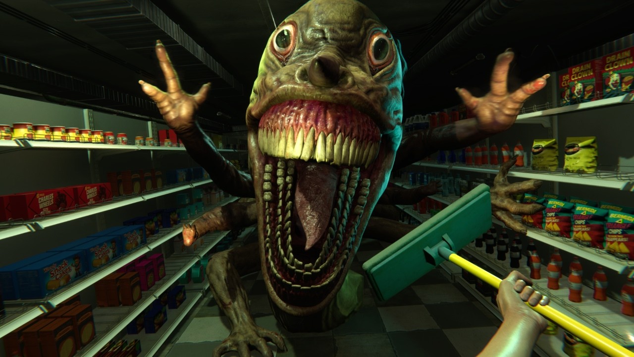 人喰いモンスターからコンビニを守るホラーゲームがヤバ過ぎた！ - ゆっくり実況 【HellMart / ヘルマート】