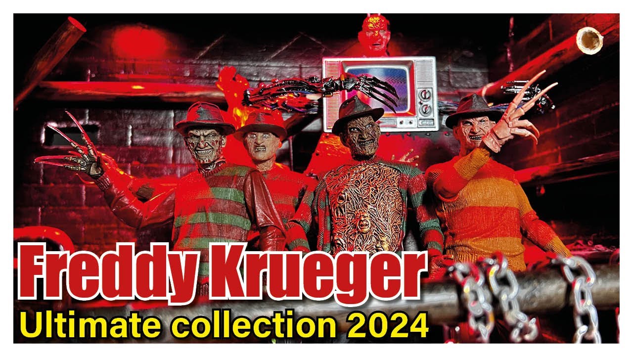 NECA Ultimate Freddy Krueger Collection (al 2024) - A nightmare on Elm Street | Review en español
