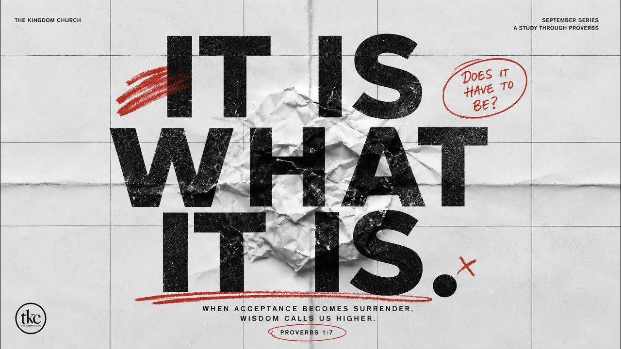 IT IS WHAT IT IS | Part 1: When You Stop Caring