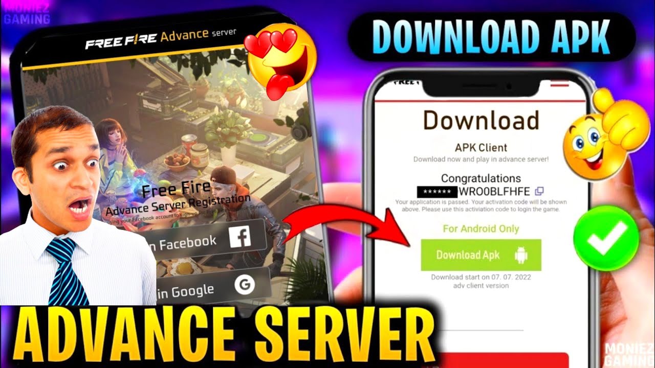 Free Fire Advance Server OB41 APK download link for Android devices