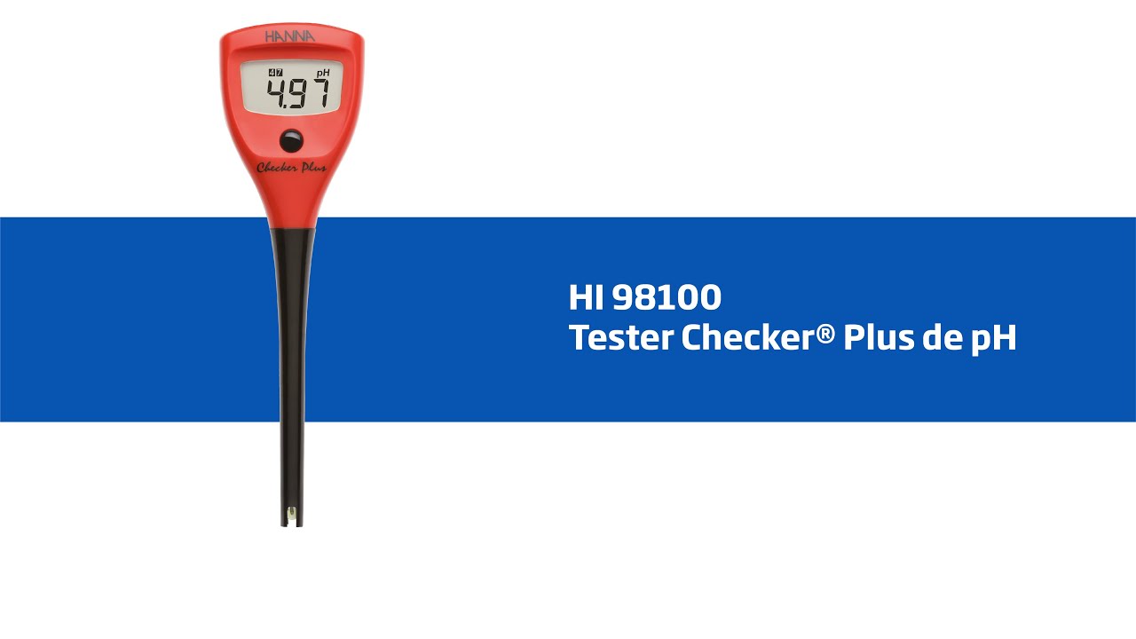 Medidor de bolsillo de pH Checker® Plus