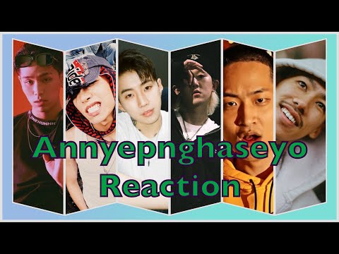 Annyeonghaseyo Remix Reaction 千葉雄喜(Yuki Chiba), Lil Moshpit, Sik-K, BLASÉ, RYUL of LNGSHOT, Jay Park