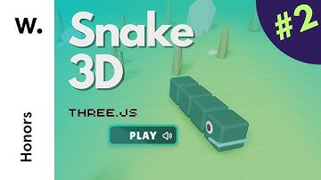 Snake 3D - come SVILUPPARE VIDEOGIOCHI sul web con THREE.JS - PARTE 2