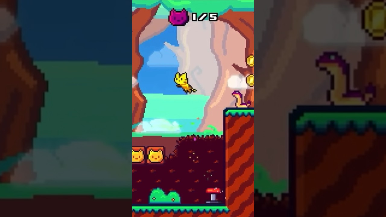 Cute 2D Platformer 🐱 