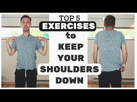Video: How To Lower Your Shoulders