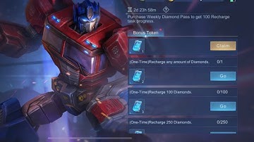 FINALLY TRANSFORMER TOKENS ARE HERE  ||MLBB TRANSFORMER EVENT DRAW