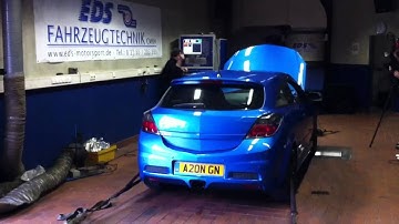 Astra VXR dyno run @ EDS Germany