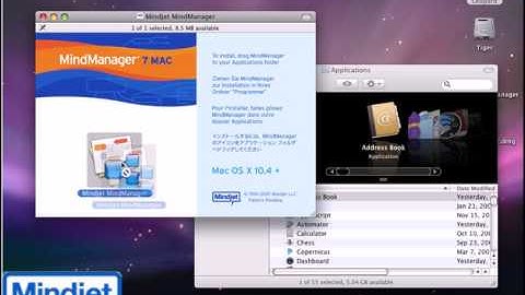 Mindjet MindManager Mac Installation