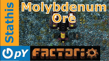 Factorio 0.17 - Pyanodon | Molybdenum Ore