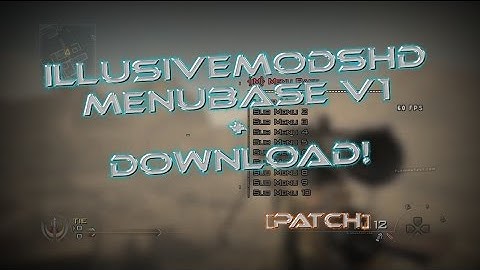 [MW2/Patch/1.14] illusiveModzHD Menu Base V1 Gameplay + Download!