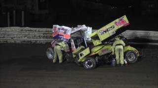 Williams Grove Speedway 410 and 358 Sprint Car Highlights