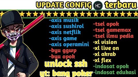 update config http custom all operator no lemot,cepat konek