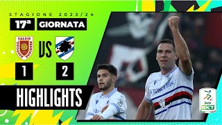 Reggiana vs Sampdoria 1-2 | Altra vittoria per i ragazzi di Pirlo | HIGHLIGHTS SERIE BKT 2023 - 2024