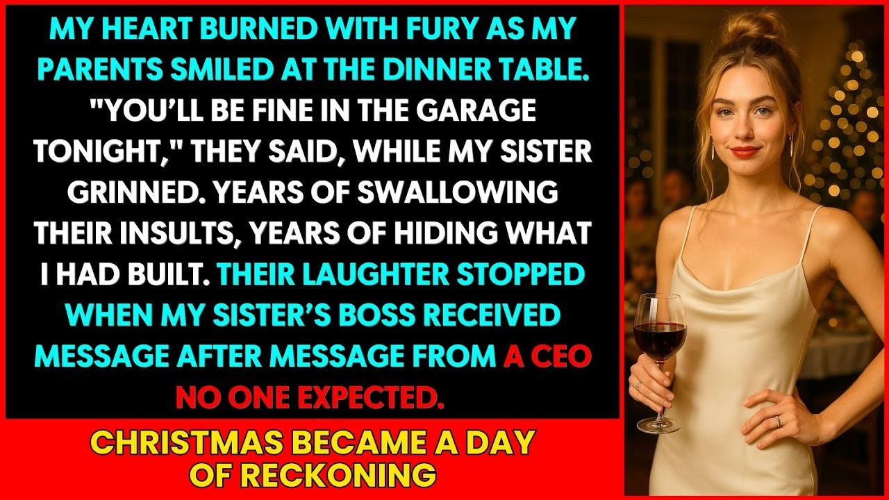 My Parents Told Me To Sleep In The Garage On Christmas Eve, So I Told The Truth—Then They Begged...