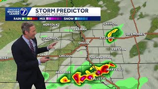 Storms Possible Later Tonight South Of Omaha