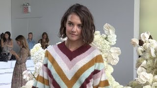 Katie Holmes at Zimmermann Fashion Show in New York