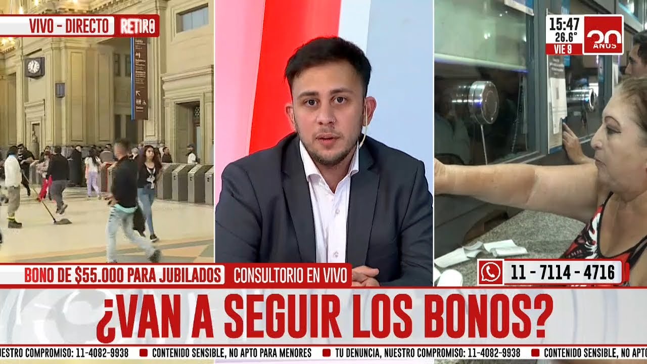 Consultorio ANSES: ¿Quiénes cobran el nuevo bono para jubilados? - YouTube