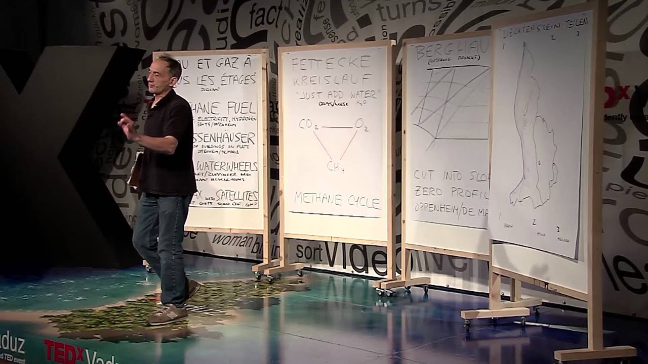 Four technologies for Liechtenstein based on high art: Peter Fend at TEDxVaduz