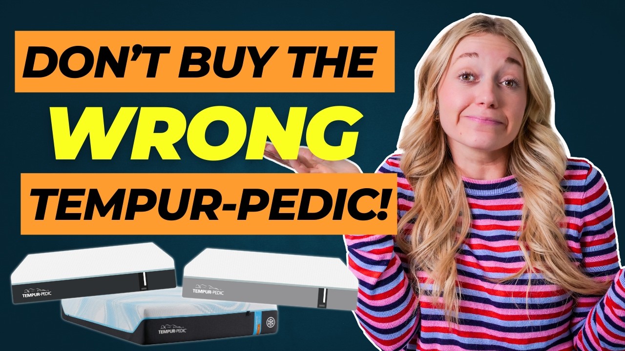 Tempoor Tempur-Pedic Mattresses Reviewed - Which One’s Actually Worth It? - YouTube