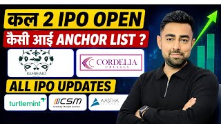 Advit IPO Anchor | Cordelia IPO Anchor | Aastha IPO Details | Jayesh Khatri 
