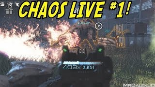 Call of Duty: Ghost - CHAOS MODE LIVE! #1 (COD Ghosts Chaos Mode)