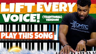 Miniatura de "Lift Every Voice And Sing Piano Tutorial Easy In E Flat w/ Jonathan Powell Gospel Piano Instructor!"