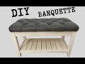 БАНКЕТКА своими руками / DIY banquette /