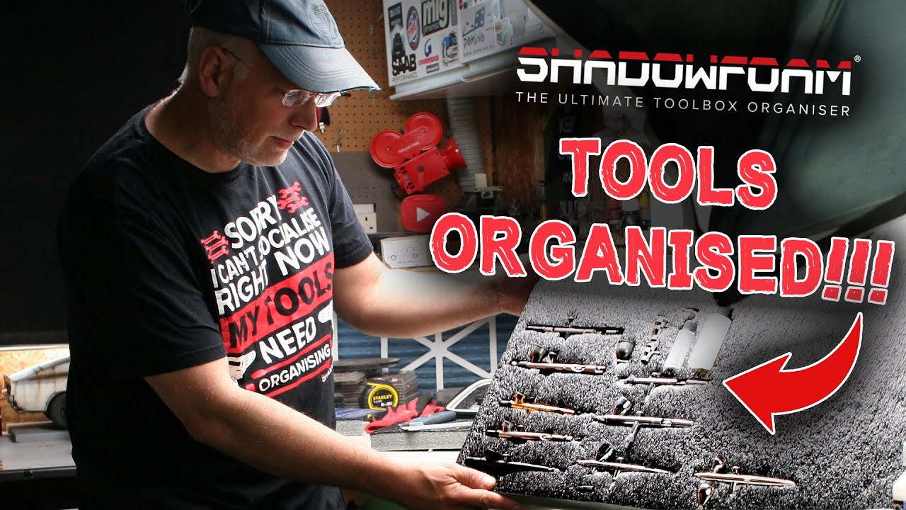 SHADOW FOAM TOOL ORGANISATION FOR SCALE MODELLERS!