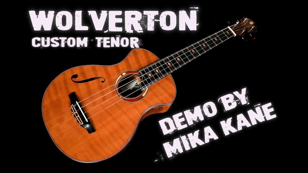 Custom Wolverton Ukulele demo by Mika Kane YouTube