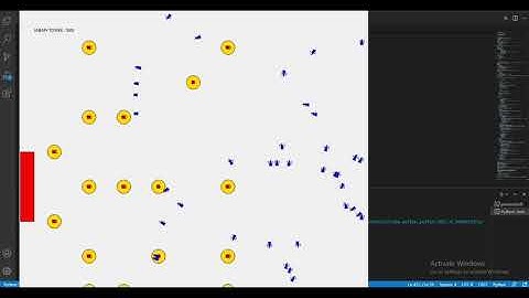 Swarm Intelligence in Drones : Battle Simulation