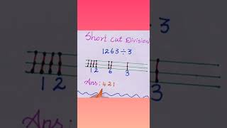 Division short Tricks #shorts  #Japanese /Maths