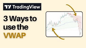 3 Ways to use the VWAP with TradingView