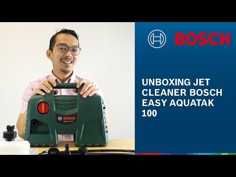 Unboxing Jet Cleaner Bosch. 