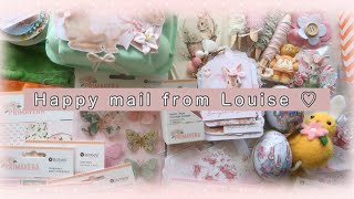 Happy mail swap from @loulou_crafts_7065  ♡