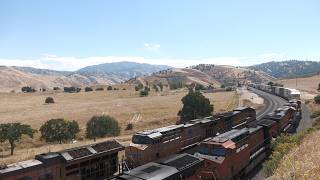 BNSF/UP on the Mojave Sub (Day 2) in 4k - April 2026 - meets, grain, manifests, dpu, intermodal