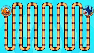 Save the fish game fish rescue mobile game #savefish #pullthepin 