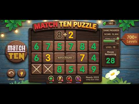 Match Ten - Number Puzzle Unity 6 Source Code - Get Unity Code