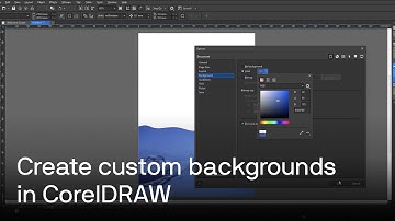 🎨 How to Set Background Colors & Bitmaps in CorelDRAW | Custom Page Background Tutorial 🖼️